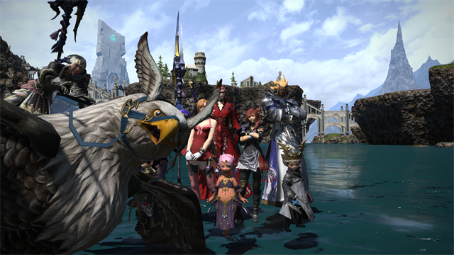 FFXIV static group