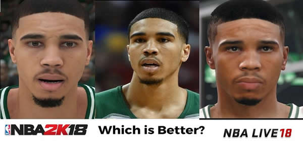 Three Of The Best Players In Both Nba 2k18 And Nba Live 18 U4nbacom