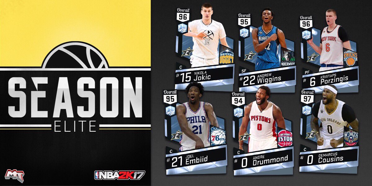 NBA 2K17: The Season Elite Players Are Available In MyTEAM - u4nba.com