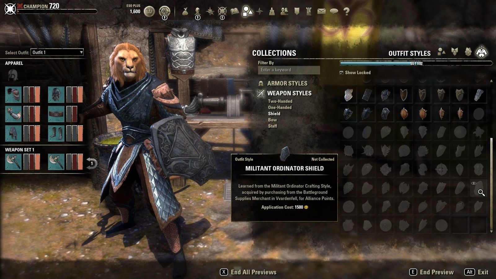 eso change appearance in game