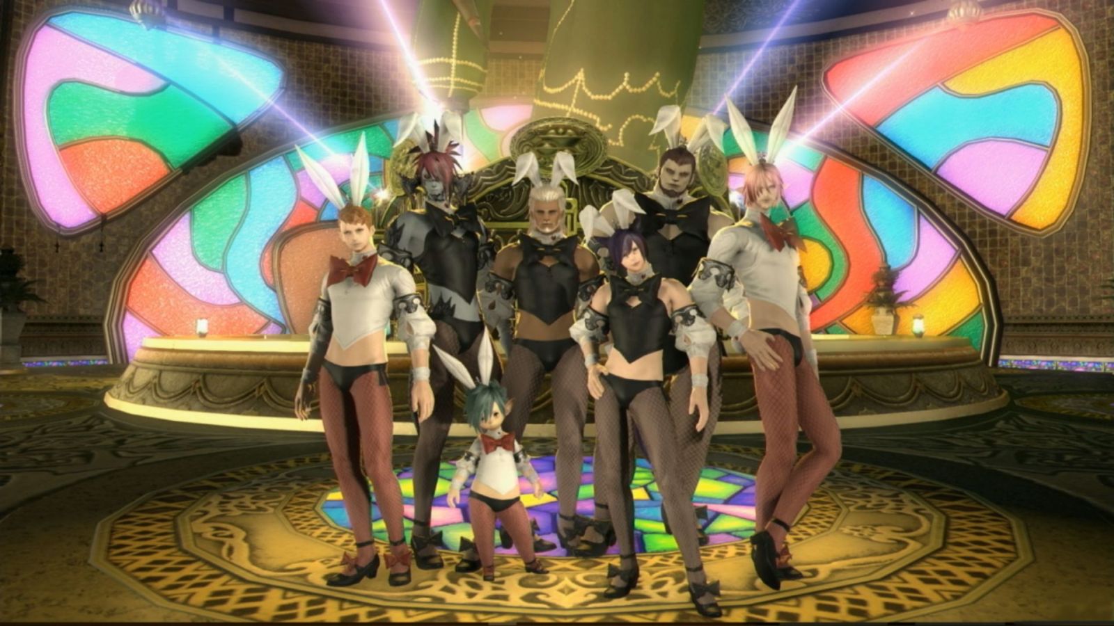 Final Fantasy XIV Introduces Bunny Outfits For Men.